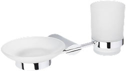 Soap Dish With Tumbler Holder